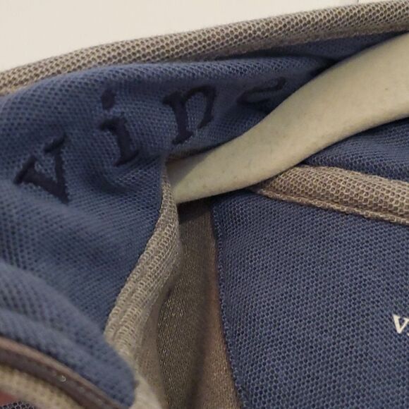 VINEYARD VINES GRAY BLUE QUARTER ZIP MEN'S SIZE SMALL PIMA PIQUE COTTON PREPPY - Picture 3 of 6